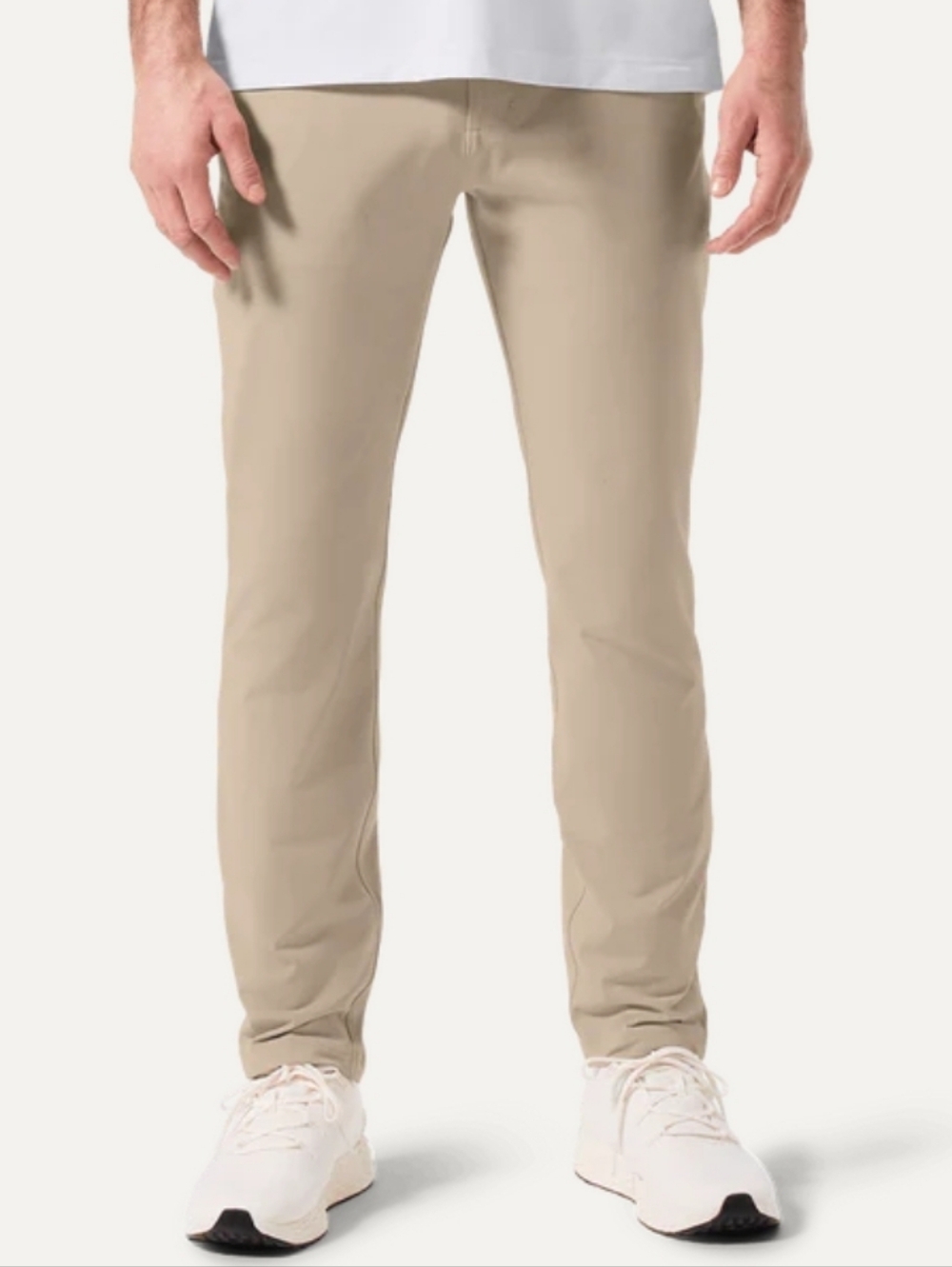 Public Rec Men's Gamechanger 5 Pocket Pants 42x32 Taupe Flat Front